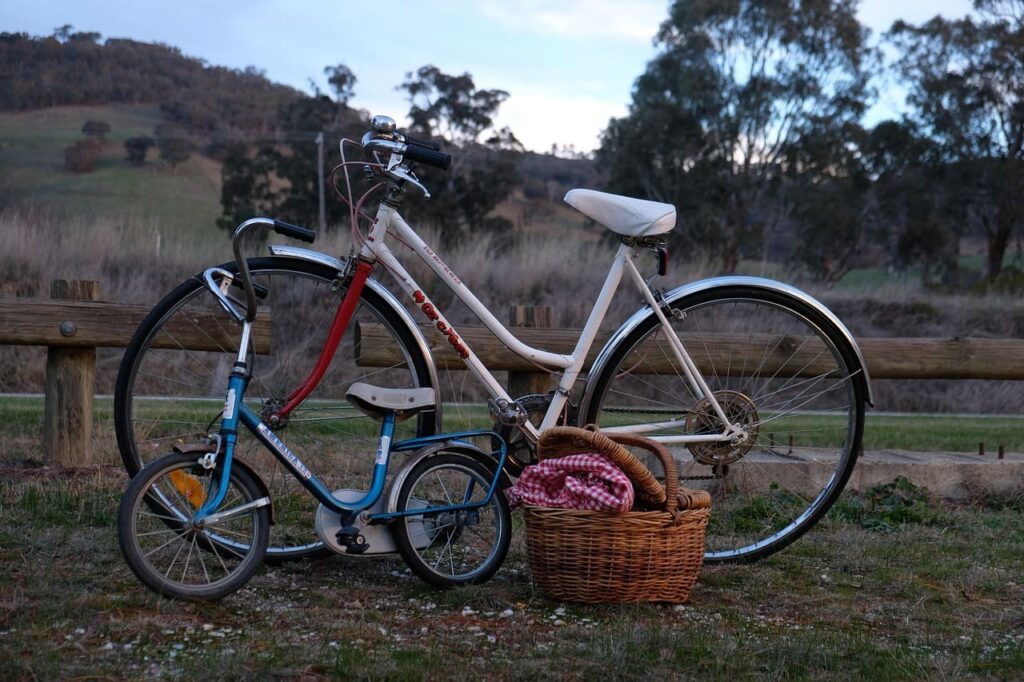 glamping y bicicleta