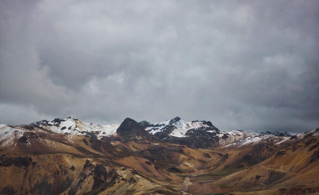 Volcanes Andes Colombia, Ecuador, Peru